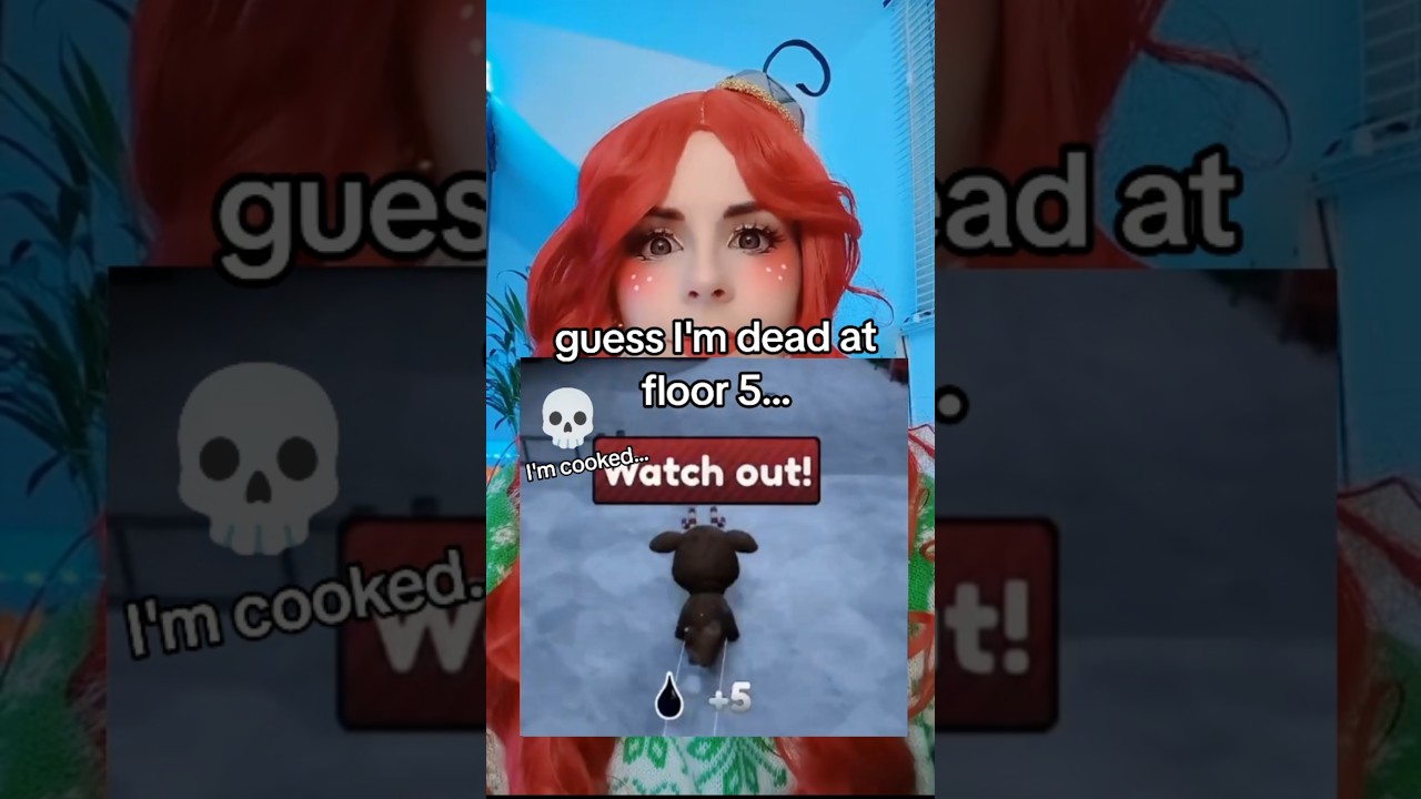 sliding right into twisted BOBETTE... 💀🎄 #roblox #dandysworld #gaming #cosplay #comiccon