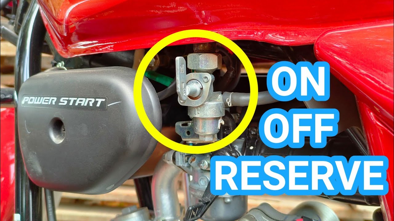 You Should Know About Bike Fuel Switch On Off and Reserve Function