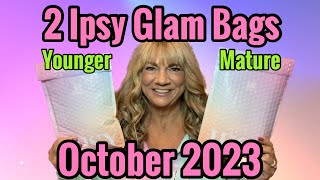 Ipsy Glam Bags October 2023 Younger vs Mature Which Bag Is Better?