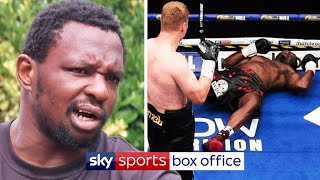 EXCLUSIVE! Dillian Whyte reacts to his shocking KO defeat to Alexander Povetkin
