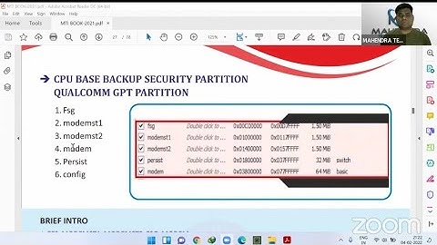 Information about eMMC eMCP Security Partition in UFI Box !! Join Online Training +919822009128 !!