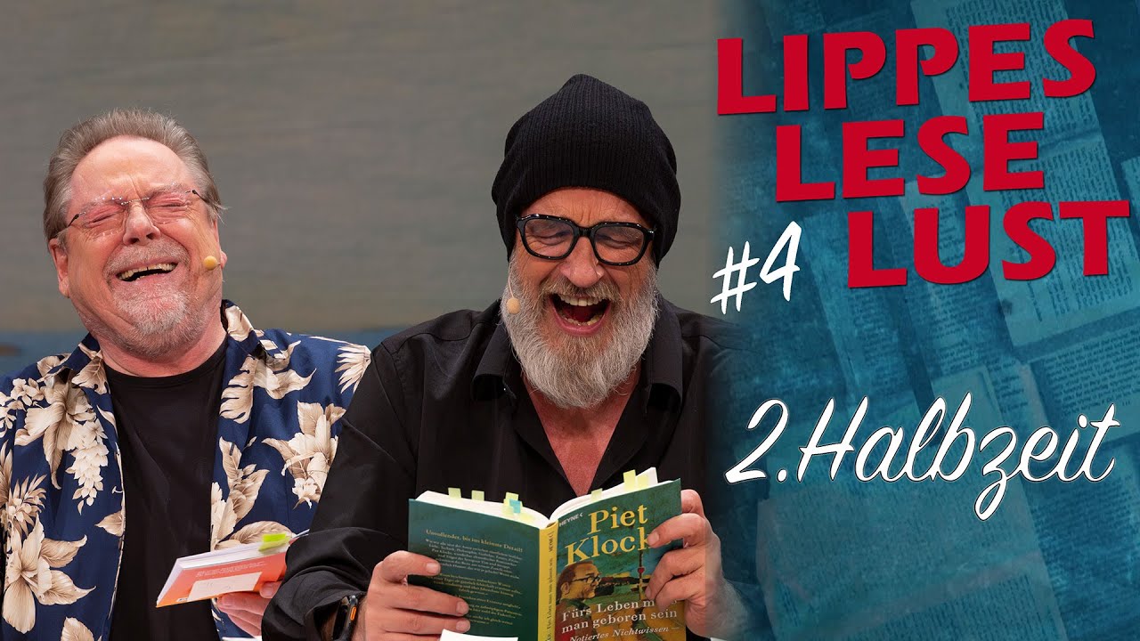 LIPPES LESELUST - Staffel 4 - Die zweite Halbzeit - mit Jürgen von der Lippe und Torsten Sträter