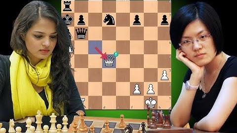 Awesome Chess Game: 127 By Tania Sachdev vs Hou Yifan #chess #chessgame #chessgrandmaster
