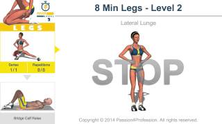 8 Min Legs   Level 2   No Music