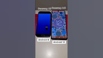 Boot up test Samsung A5 vs Samsung A42 | Android Oreo vs Android 12 #android8 #android12 #galaxya42
