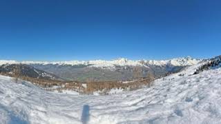 360° VR view of Mont Blanc, Les Arcs