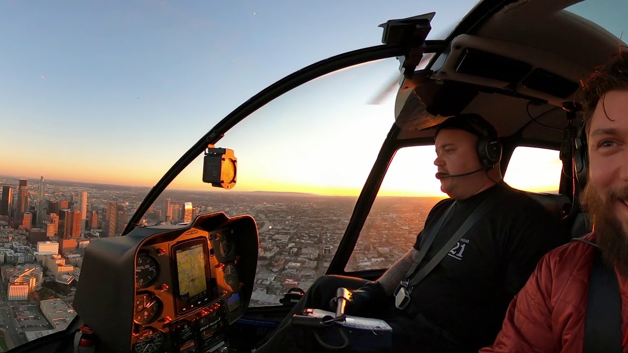 Doors Off Helicopter tour, Los Angeles CA 12/31/2019