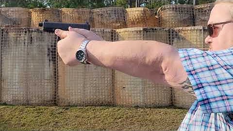 Timney Alpha Comp trigger Glock 19 Gen3 on range