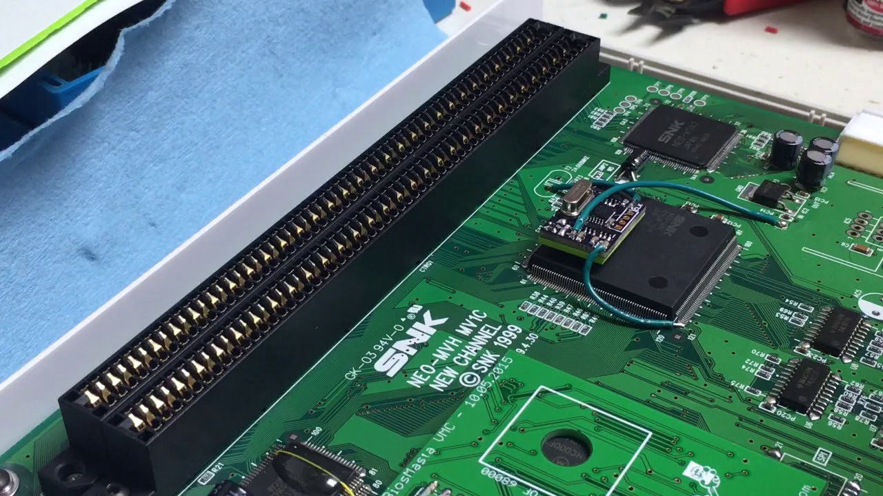 How to clean the slots on your Neo Geo AES/MVS YouTube