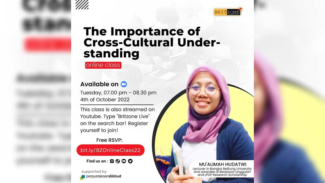 BZ Class Live -  The Importance of Cross-Cultural Understanding - Mu'alimah Hudatwi