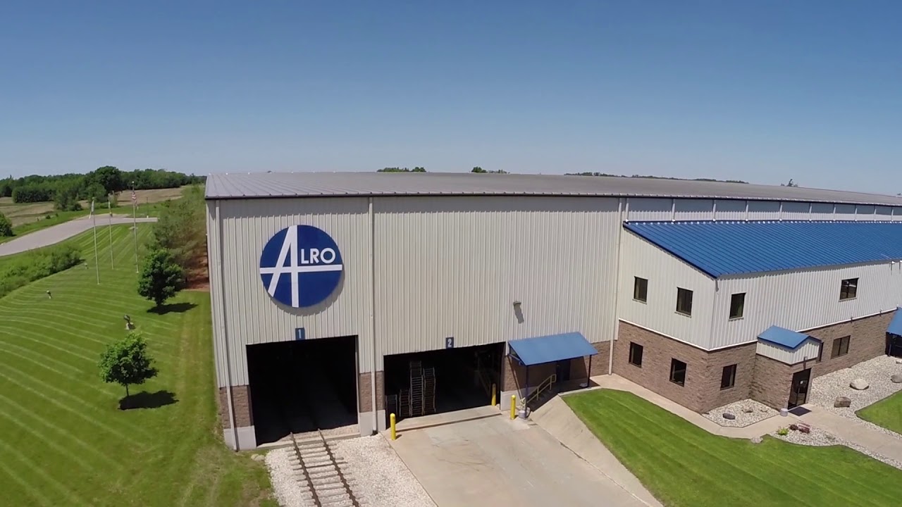 Alro Steel, Potterville, Michigan (Drone Video) Location Tour YouTube
