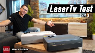 LaserTV unter 3000€ Vergleich #3: Cinemax P2, B6U, VAVA