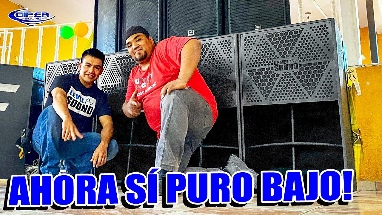 TREMENDOS BAJOS LLEVAMOS A ESTE SALONSITO, AL FIN LOS ESTRENAMOS!