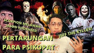 JASON VOORHEES vs SCORPION MARTAL COMBAT! PERTARUNGAN PARA P5IKOPAT TERKUAT!