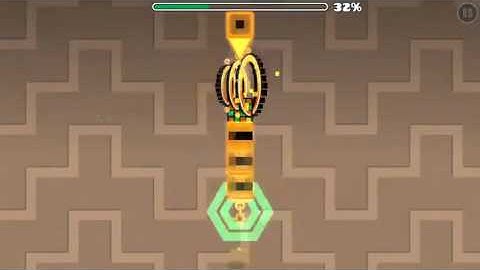 Hexagon Hyperdrive | Geometry Dash Level Walkthrough