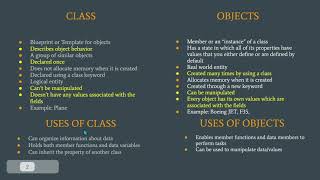 CLASS VS. OBJECTS | CODING INTERVIEW PREP ACADEMY