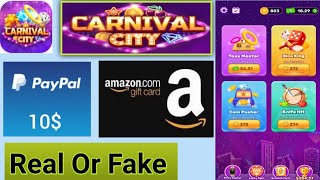 Carnival City app Payment Proof||Real Or Fake||Full App Review In Hindi screenshot 3