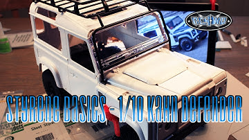 STYRENE BASICS: RC4WD "Kahn" Defender D90 Custom Build