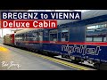 TRIP REPORT | ÖBB Nightjet | Bregenz to Vienna | Deluxe Sleeper cabin | The only domestic Nachtzug