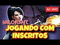 AO VIVO VALORANT / QUE CALOR E ESSE , PINANDO COM INSCRITOS #fps #gratis #valorant