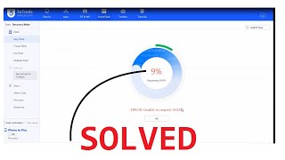 How to Fix 3uTools Error Requesting SHSH error 9%.