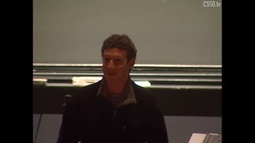 CS50 Lecture by Mark Zuckerberg   7 December 2005