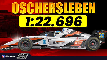 iRacing F4 OSCHERSLEBEN Track Guide - 1:22.696