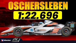 iRacing F4 OSCHERSLEBEN Track Guide - 1:22.696