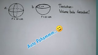 Menghitung Volume Bola