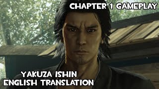 Yakuza Ishin English Gameplay Presentation