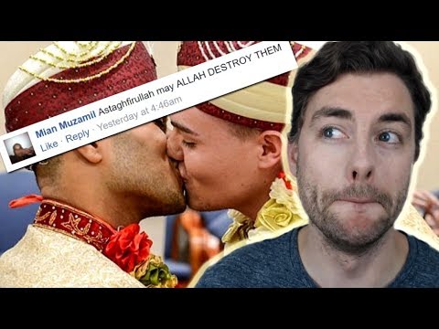 Gay muslim couple receive death threats after sharing wedding pictures ...