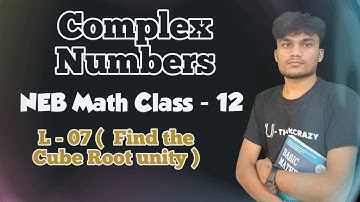 Part-7 Exercises Of 12th Complex Number || NEB Basic Mathematics Class-12 ||U-THINKCRAZY