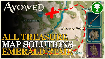 All Emerald Stair Treasure Map Locations & Rewards - Avowed