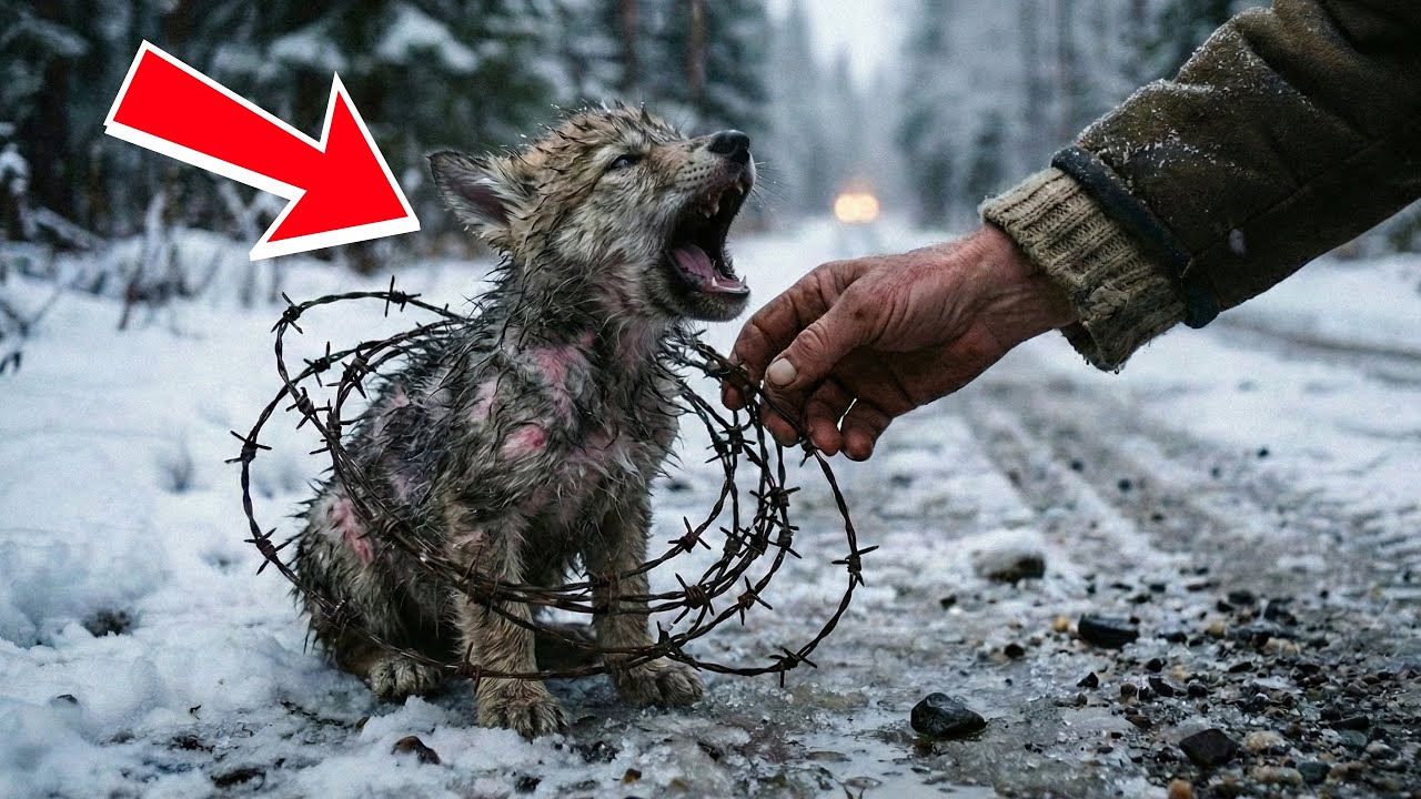 Рискнул жизнью ради волка на трассе, не подозревая, что спасаю своего ангела