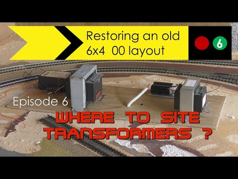 Restoring an old 6x4 00 layout - Episode 6 - Transformers, CDU and HF track cleaner