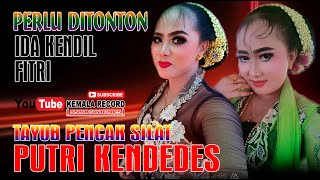 Perlu Ditonton!!! TAYUB PENCAK SILAT ||Ida Kendil - Luluk Damong - Fitri|| PUTRI KENDEDES