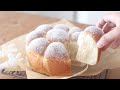 ふわふわミルクパンの作り方 Fluffy Milk Buns：Homemade Milk Bread｜HidaMari Cooking