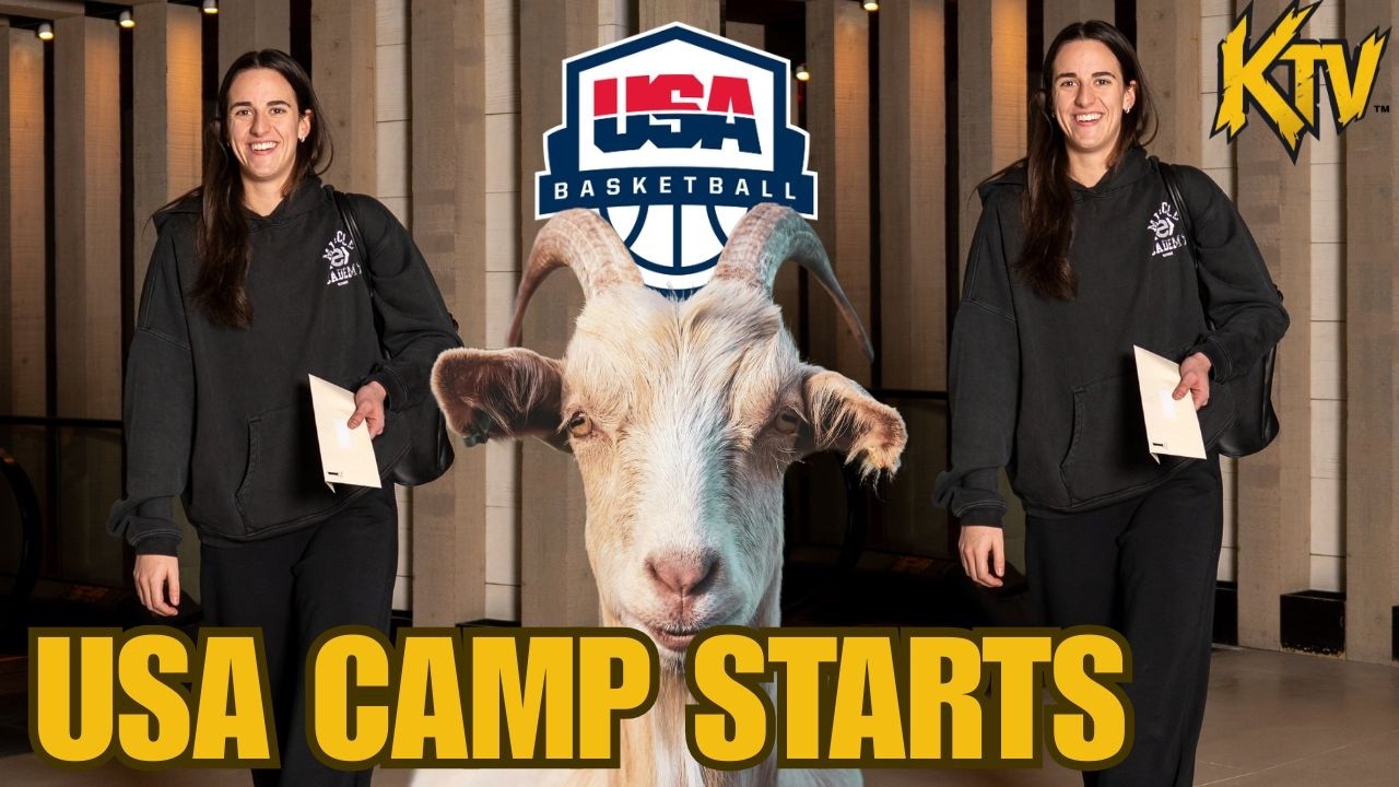 THE GOAT IS BACK Caitlin Clark ARRIVES at TEAM USA ready to DOMINATE and PUT ON a SHOW for the FANS