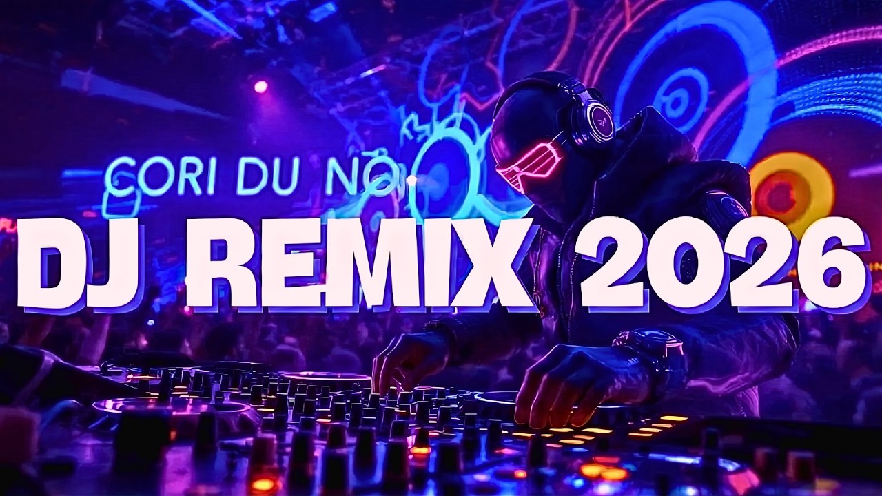 🔥 DJ Remix Song 2026 | Nonstop Disco Remix & Club Music for Summer Vibes 🎉