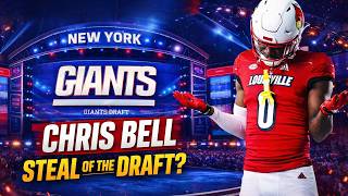 WHY LOUISVILLE WR CHRIS BELL COULD BE STEAL OF THE DRAFT FOR THE NY GIANTS!