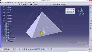 Pyramid in CATIA V5 Method   II