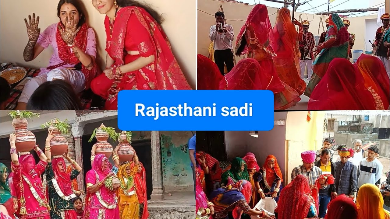 Aaj gye hum rajasthani shadi me😄❤️