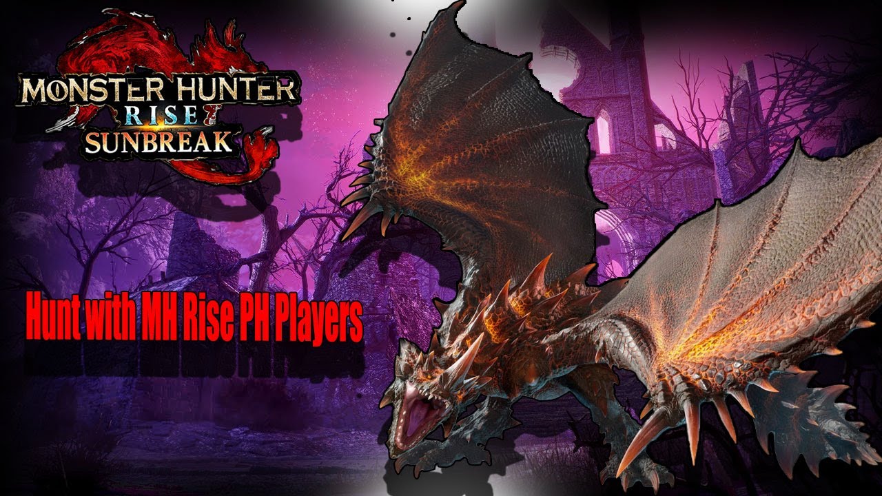 Mh Rise Rise Sun Break Monster Hunter Rise Sunbreak: MR Flaming Espinas vs MH Rise PH hunters ...