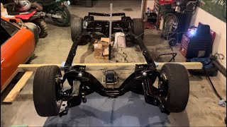 Chevelle Frame Gets Powdercoated Gloss Black | GOES FROM RUSTY TO SHINY | 1968 SS396 (6.0L LS Swap) by Backcountry Builds 1,035 views 1 year ago 9 minutes, 48 seconds