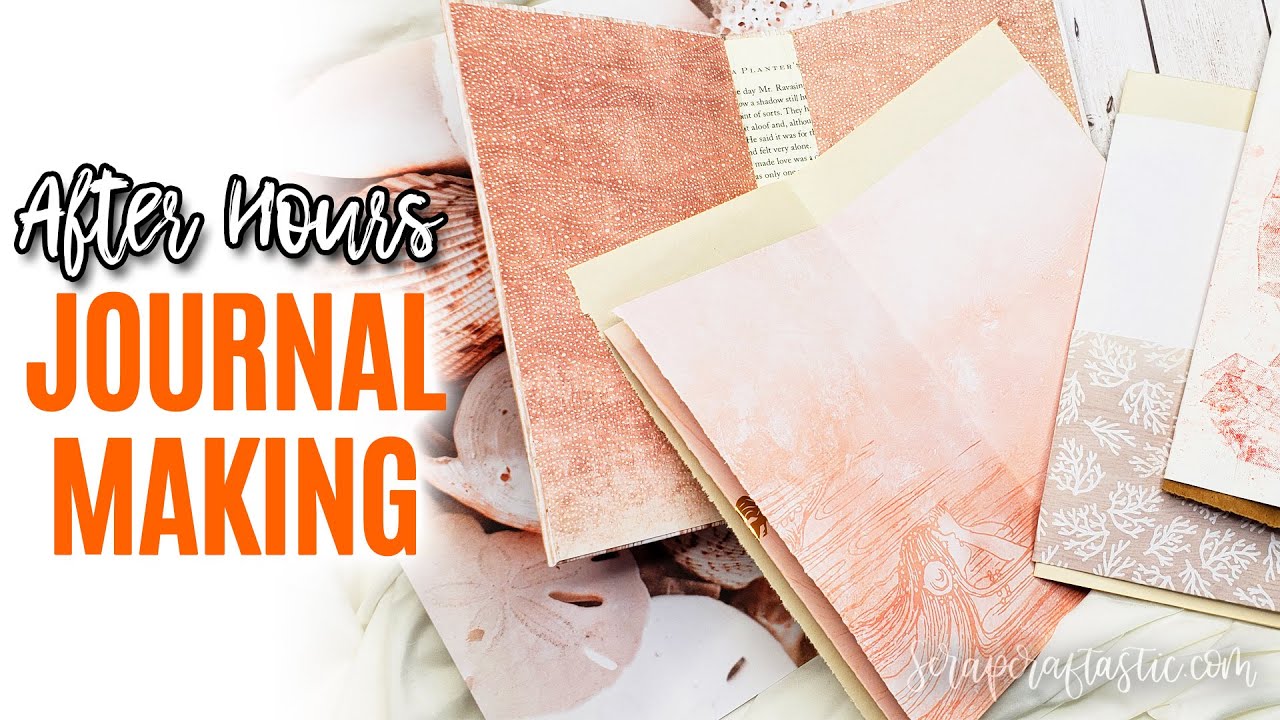 How To Make A Junk Journal Cover With Packaging and Scrapbook Paper ...