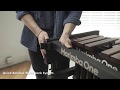 Marimba One Wave #9633 A440 4.3 Octave Marimba with Premium