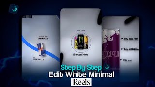 Viral White Minimal Reel Editing in Alight Motion | Step by Step