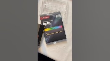 •The Best Looking DDR5• Teamgroup T-Force Xtreem #pcgaming #pcbuild