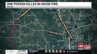 One dead in Arab house fire