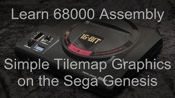 Simple Tilemap Drawing on the Sega Genesis - 68000 Lesson S5